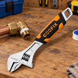 Coofix adjustable wrench in workshop