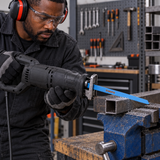 Coofix blade fitted to a separate reciprocating saw
