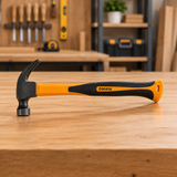 Coofix claw hammer on a workshop table