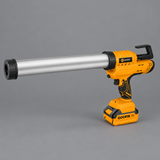 Coofix cordless caulking gun on grey