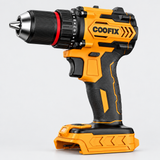 Coofix cordless drill, clean product view with empty battery mount