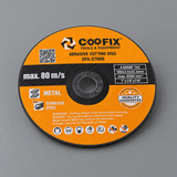 Coofix cutting disc on grey