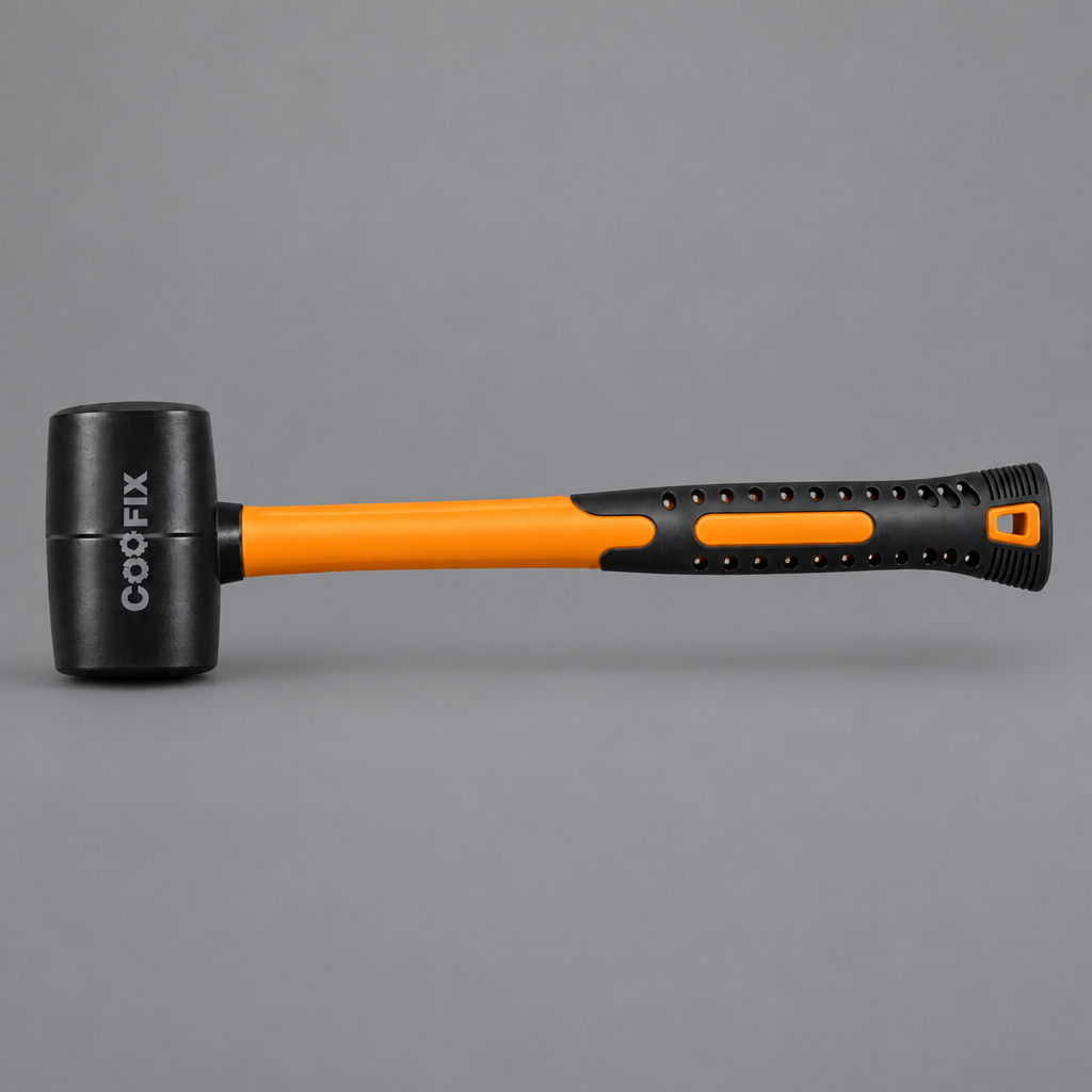 Coofix dead-blow mallet on grey