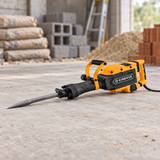 Coofix demolition hammer on a workshop floor