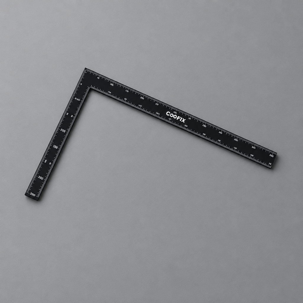 Coofix framing square on grey