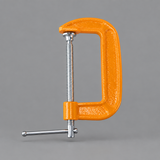 Coofix G clamp on grey