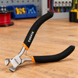 Coofix mini end-cutting pliers on a workbench