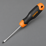 Coofix slotted screwdriver on a grey background
