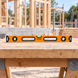 Coofix spirit level on a workbench
