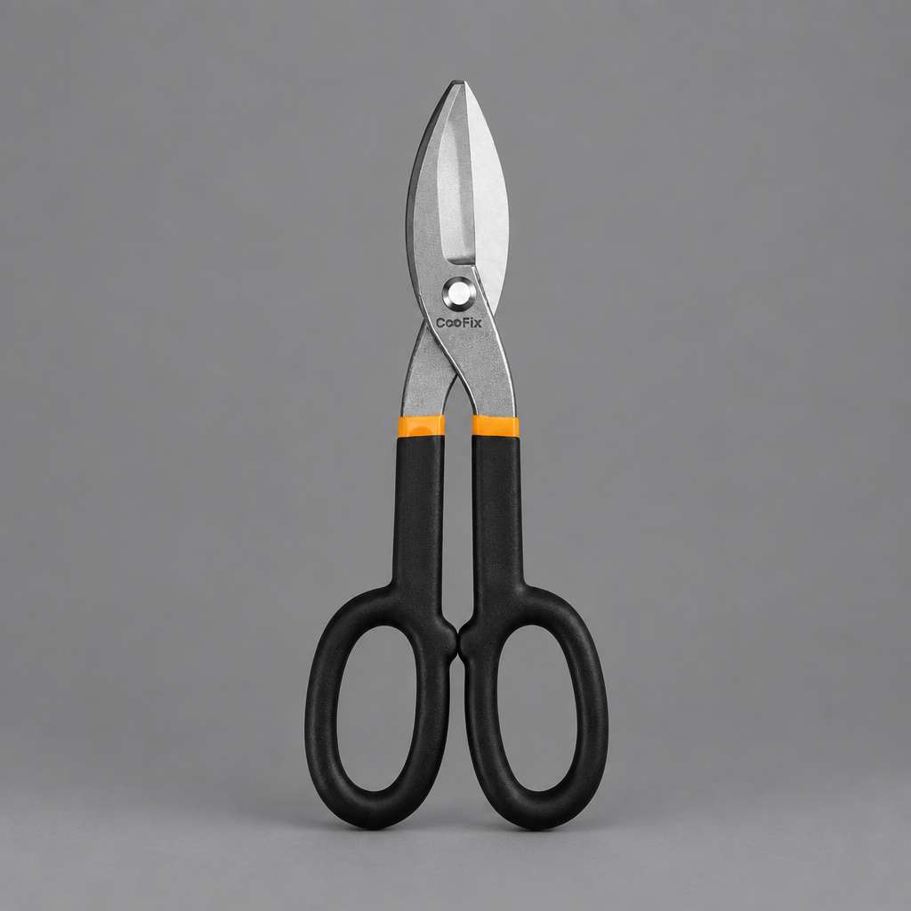 Coofix tin snips on grey