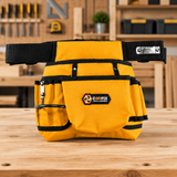 Coofix tool belt on a workshop table
