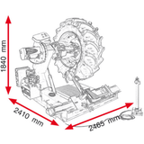 CORMACH Towing and Lifting Cormach Heavy-Duty Truck Tyre Changer For 56" - CM SUPER 56N