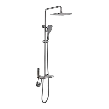 Crystal Supplies Shower Set Bathroom 4 in 1 Multifunctional Shower Set With Shower Head, Faucet & Spray Gun- CS33 BN