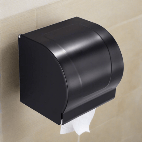 Crystal Supplies Bathroom Accessories Bathroom Black Toilet Tissue Paper Holder - CS16