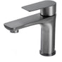 Crystal Supplies Bathroom Faucet Bathrooms Satin Nickel Single-Lever Hot & Cold Basin Faucet Mixer - CS30 BN