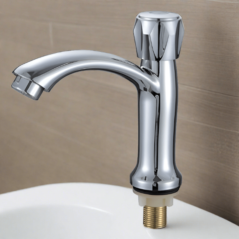 Crystal Supplies Bathroom Faucet Bathrooms Single Cold Basin Faucet Mixer - CS19