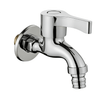 Crystal Supplies Bathroom Faucet Brass Wall-Mounted Bibcock Tap - CS 18