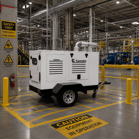 Cummins Welding, Generator & Construction Equipment Cummins 30KW Three Phase Diesel Welding Generator 400A - SDW400DCT
