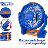Wadfow Lithium-Ion Cordless Fan  - WLF1507