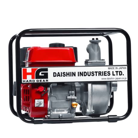 Daishin Gasoline Water Pump Daishin 5.5HP Gasoline Engine Water Pump - SCR-80HG