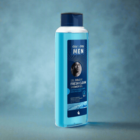 Day by day Bath & Body Wash Day by Day 3 in 1 Fresh Clean Men Shower Gel - 500ml | BF