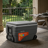 Decakila 47L Wheeled Cooler Box with Locking Lid - KMFG038G