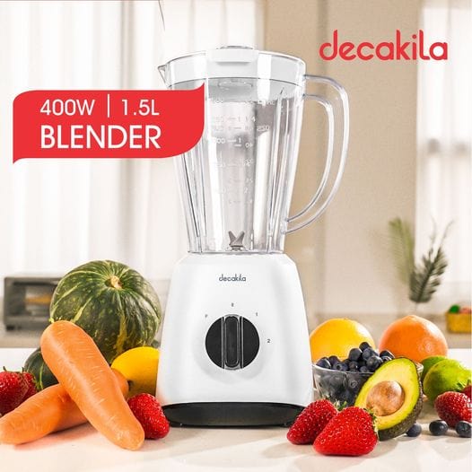 Decakila Kitchen Appliances Decakila 1.5L Stand Blender 400W - KEJB001W