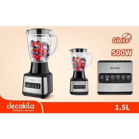 Decakila Kitchen Appliances Decakila 1.5L Stand Blender 500W - KEJB007B