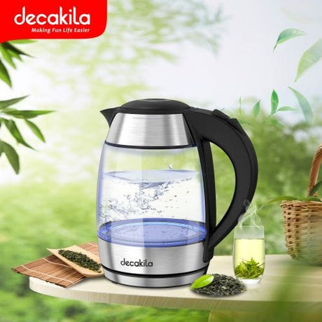 Decakila Electric Kettle Decakila 1.8L Glass Electric Kettle 3000W - KEKT025M