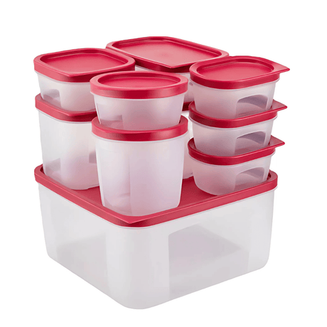 Decakila Cookware & Bakeware Decakila 10 Pieces Food Storage Container Set - KMTT120R