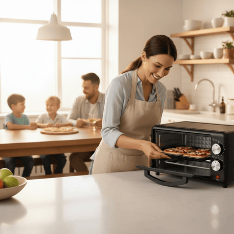 Decakila Kitchen Appliances Decakila 10L Toaster Oven with Adjustable Temperature Control 650W – KEEV022B