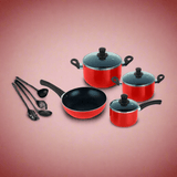 Decakila Cookware & Bakeware Decakila 11 Pieces Non-Stick Cookware Set - KMEP006B