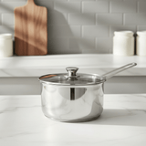 Decakila Kitchen Utensils Decakila 16 x 9cm Stainless Steel Sauce Pan - KMEP041M