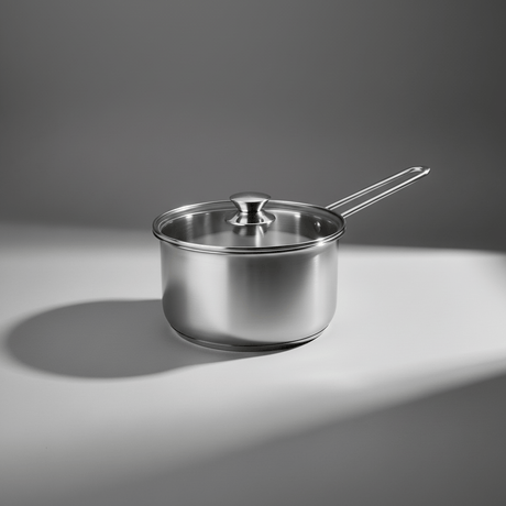 Decakila Kitchen Utensils Decakila 16 x 9cm Stainless Steel Sauce Pan - KMEP041M