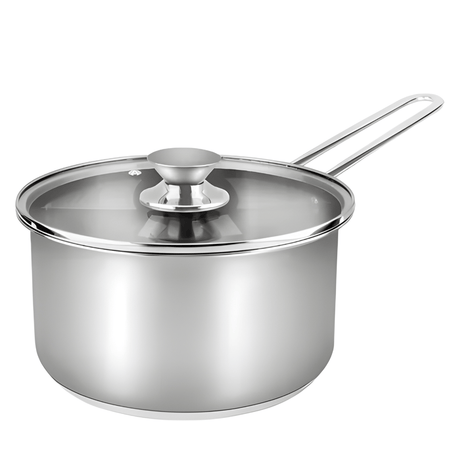 Decakila Kitchen Utensils Decakila 16 x 9cm Stainless Steel Sauce Pan - KMEP041M