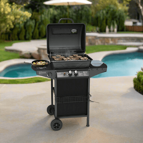 Decakila Kitchen Appliances Decakila 2 Burner Gas BBQ Grill Stand - KMGS005B