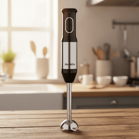 Decakila Kitchen Appliances Decakila 2-in-1 Hand Blender with Stainless Steel Mixing Rod & Variable Speed Control 1200W – KEJB039M