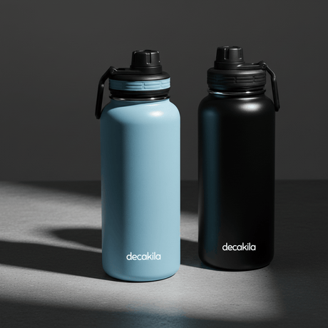 Decakila Tableware & Serveware Decakila 2-Piece 900ml Stainless Steel Vacuum Flask Set - KMTT027B