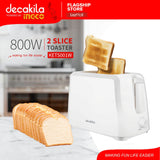 Decakila Kitchen Appliances Decakila 2 Slots Toaster 800W - KETS001W