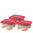 Decakila Kitchen Appliances Decakila 3-Piece Food Container Set with Airtight Lids - KMTT122L