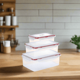 Decakila Cookware & Bakeware Decakila 3 Pieces Food Storage Container Set - KMTT123W