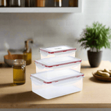 Decakila Cookware & Bakeware Decakila 3 Pieces Food Storage Container Set - KMTT123W