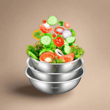 Decakila Bathroom Sink Decakila 3 Pieces Kitchen Basin Set - KMTT144M