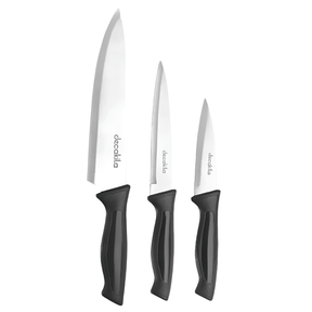 Decakila Kitchen Utensils Decakila 3 Pieces Kitchen Knife Set - KMTT109B