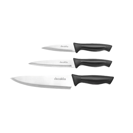 Decakila Kitchen Utensils Decakila 3 Pieces Kitchen Knife Set - KMTT109B