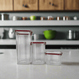 Decakila Cookware & Bakeware Decakila 3 Pieces Set of Sealed Food Container - KMTT125W