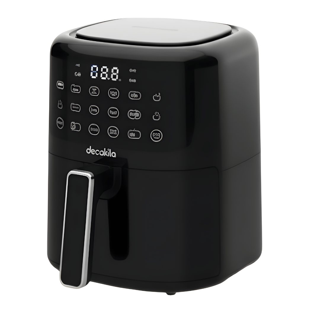 Decakila Kitchen Appliances Decakila 4.5L Black Digital Air Fryer 1400W - KEEC100B