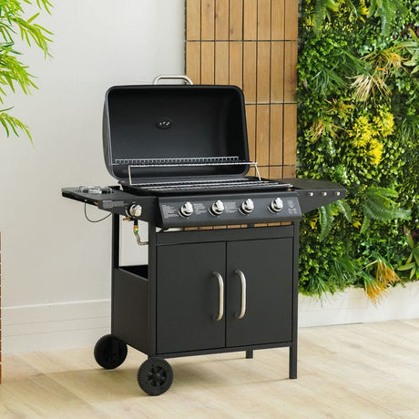 Decakila Kitchen Appliances Decakila 4 Burner Gas BBQ Grill Stand - KMGS006B