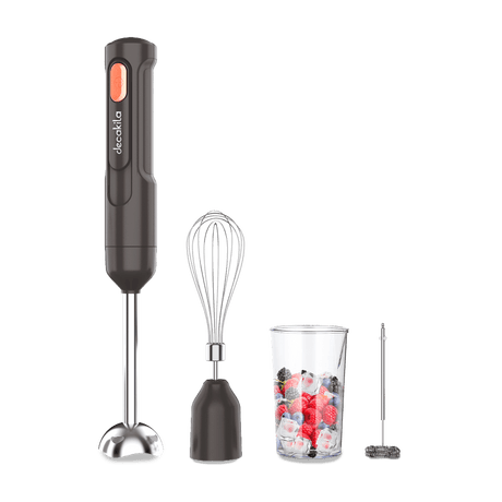 Decakila Kitchen Appliances Decakila 4 in 1 Cordless Hand Blender Set 60W - KMJB041G & KMJB041W