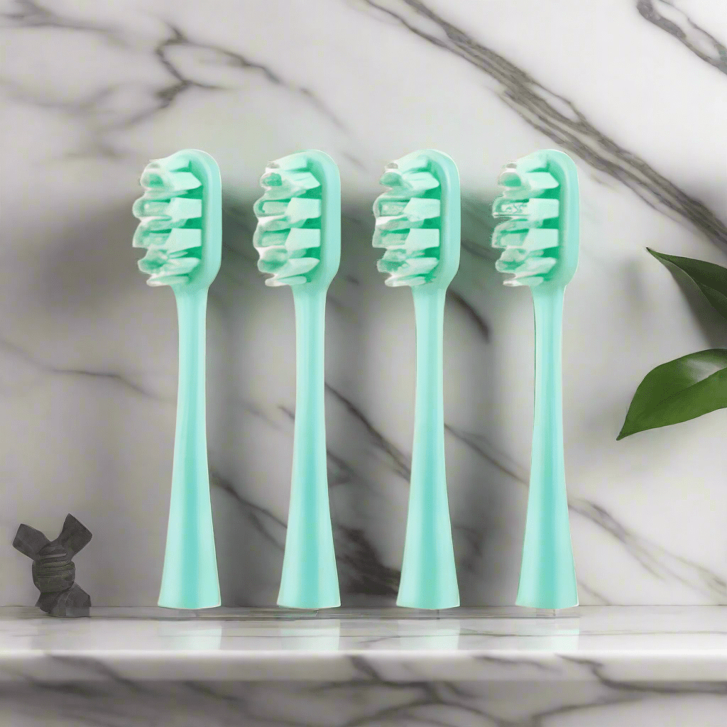 Decakila Personal Care Tools Decakila 4-Pieces Electric Toothbrush Replacement Heads - KMTB020L